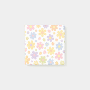Groovy Flower Power Post-it Klebezettel