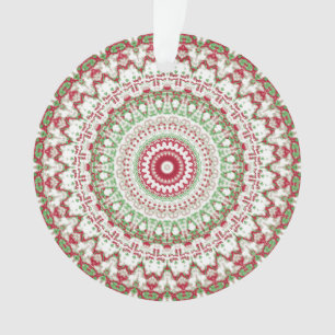 Groovy Funky Tie Dye Noël Boho Hippie Mandala