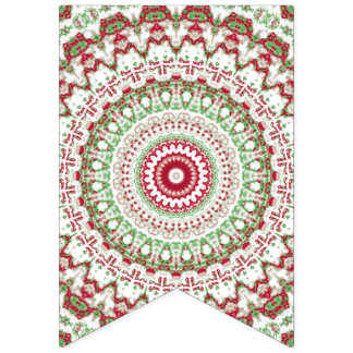 Groovy Funky Tie Dye Weihnachten Boho Hippie Manda Wimpelkette