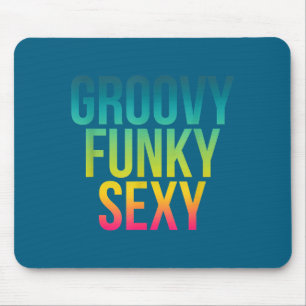 Groovy Funky Y - Lustig Coole Hipe-Zitat Mousepad