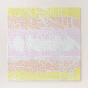Groovy geometrische abstrakte Pangender-Stolzflagg