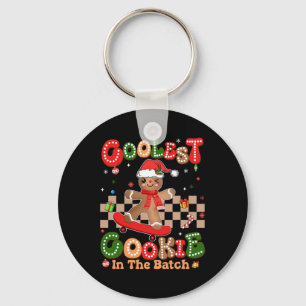 Groovy Gingerbread Coolster Keks in der Charge Schlüsselanhänger