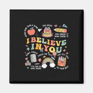 Groovy glaubt, dass Sie Testtag tun Ihr bestes T Magnet
