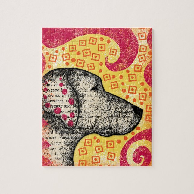 Groovy Good Dog Jigsaw Puzzle (Vertikal)
