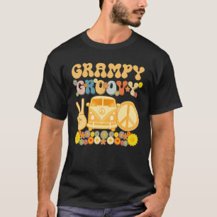 Groovy Grampy Retro Matching Family Baby Dusche Fa T-Shirt