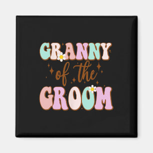 Groovy Granny der Groom Polterabend von Gro Magnet
