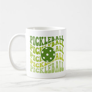 Groovy Green Pickleball Kaffeetasse