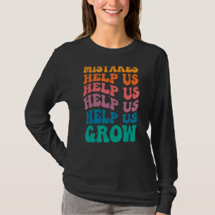 Groovy Growth Mindset - Fehler helfen uns, Moti zu T-Shirt