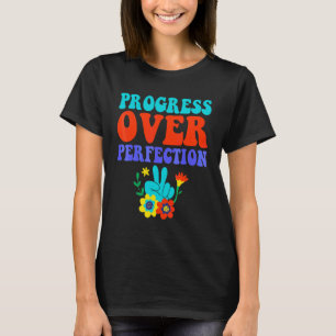 Groovy Growth Mindset Lehrer Zurück zur Schule Pro T-Shirt