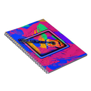 Groovy Guitar Notizblock