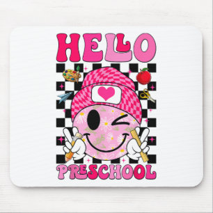 Groovy Hallo Vorschulkinder im Vorkindergarten am Mousepad