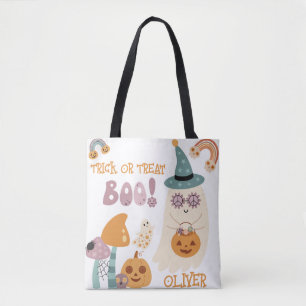 Groovy Halloween Boo Süßer Trick-or-Treat-Brauch Tasche