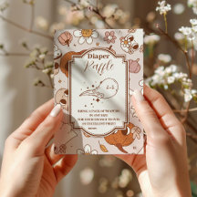 Groovy Halloween Little Boo Baby Raffle Diapper