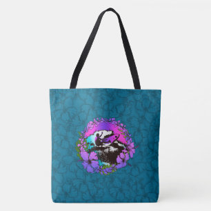 Groovy Hawaiian Surfer 1960er Retro Beach Bag Tasche