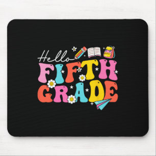 Groovy Hello Fifth Grade 5. Klasse Zurück zur Schu Mousepad