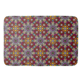 Groovy Himmlische Blumenkraft Badematte