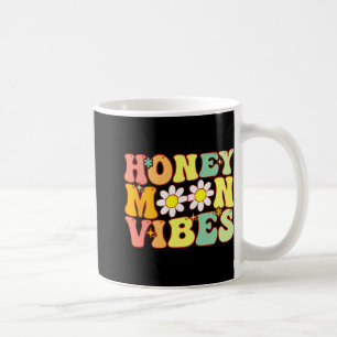 Groovy Honeymoon Vibe Bride Brautparty Honeymoo Kaffeetasse