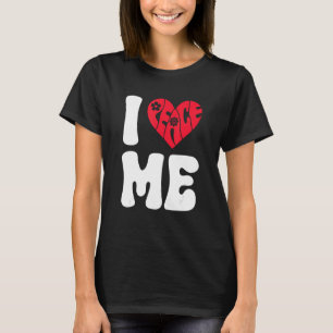 Groovy I Liebe ME Peace Heart T-Shirt