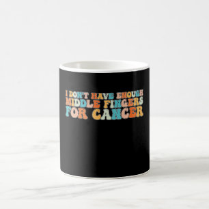 Groovy Ich habe nicht genug Finger für Krebs Kaffeetasse