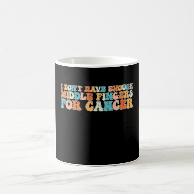 Groovy Ich habe nicht genug Finger für Krebs Kaffeetasse (Mittel)