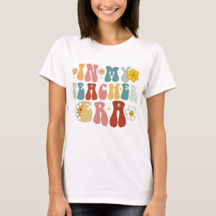 Groovy in meiner Lehrer-Ära Zurück zur Schule Lehr T-Shirt