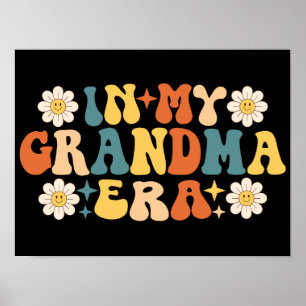 Groovy in meiner Oma-Zeit Poster