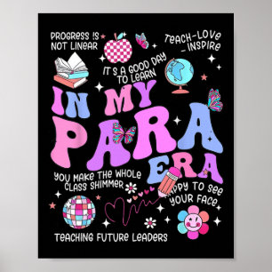Groovy in meiner Para-Ära Vintage Paraprofessionel Poster