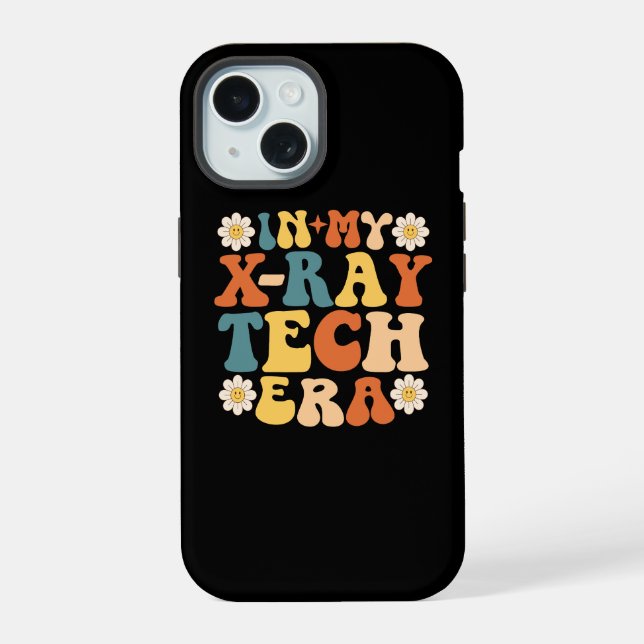 Groovy in meiner Röntgen-Technikzeit iPhone 15 Hülle (Rückseite)