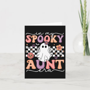 Groovy in meiner Spooky Tante Era Retro Tante Hall Karte