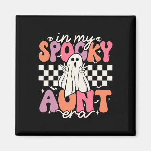 Groovy in meiner Spooky Tante Era Retro Tante Hall Magnet