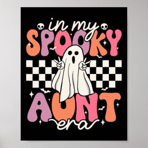 Groovy in meiner Spooky Tante Era Retro Tante Hall Poster