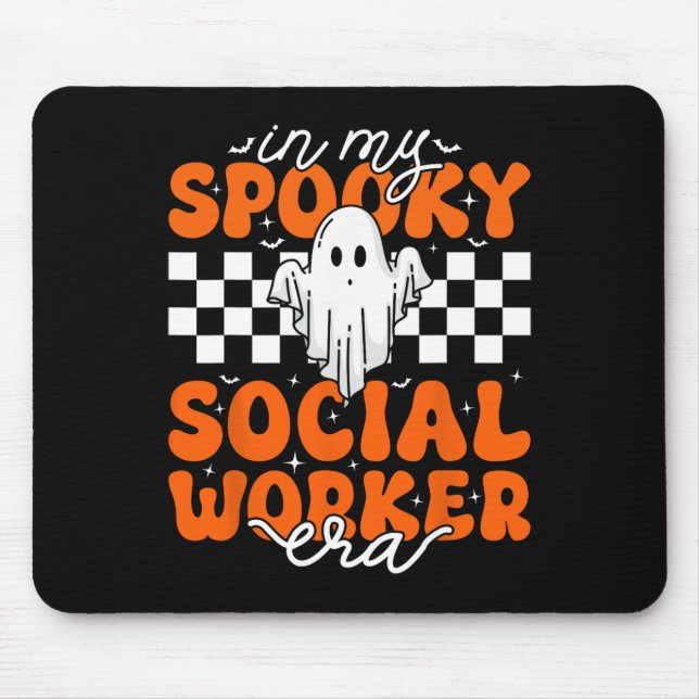 Groovy in meiner spöttischen Ära der Sozialarbeite Mousepad (Vorne)