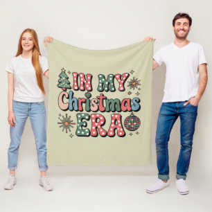 Groovy in meiner Weihnachtszeit lustiger Lehrer Fleecedecke
