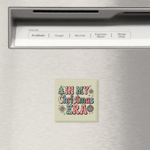 Groovy in meiner Weihnachtszeit lustiger Lehrer Magnet