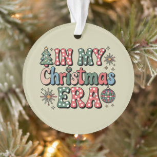 Groovy in meiner Weihnachtszeit lustiger Lehrer Ornament