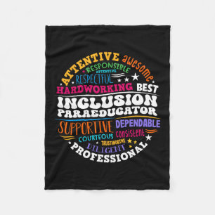 Groovy Inclusion Paraeducator - Besondere Bildung Fleecedecke