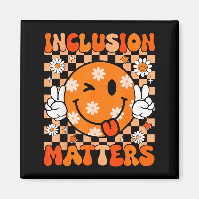 Groovy Inclusion Sonderschullehrer Sped Magnet (Vorne)