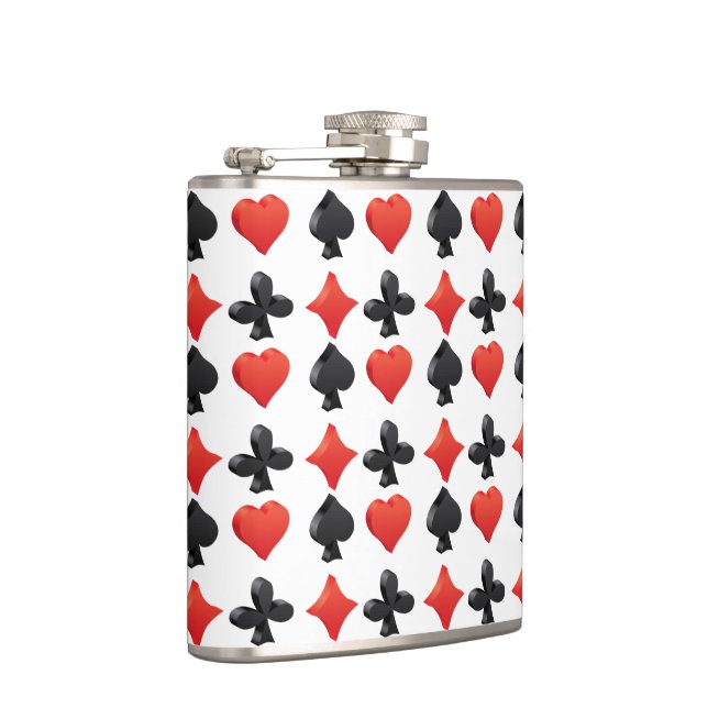 Groovy Karten-angesagte Flasche Flachmann (Rechts)