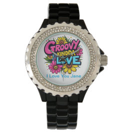 Groovy Kinda Liebe Armbanduhr