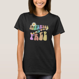 Groovy KINDNESS ist FREI Retro Stopp Bullying Choo T-Shirt