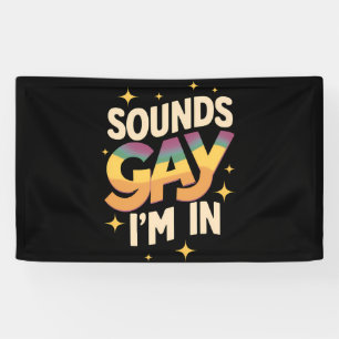 Groovy klingt schwul, ich bin bei LGBT Regenbogens Banner