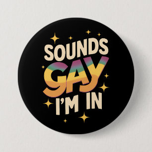 Groovy klingt schwul, ich bin bei LGBT Regenbogens Button