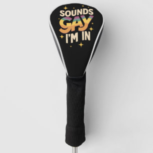 Groovy klingt schwul, ich bin bei LGBT Regenbogens Golf Headcover
