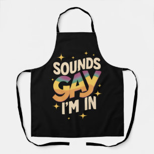 Groovy klingt schwul, ich bin bei LGBT Regenbogens Schürze
