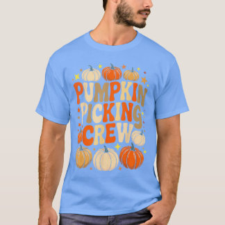 Groovy Kürbisauswahl-Crew Matching Familienshirt H T-Shirt
