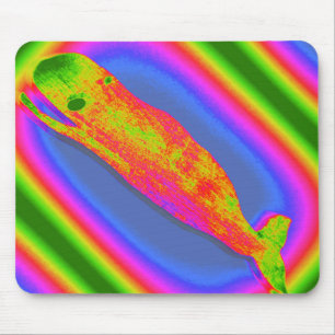 Groovy lächelnd Walmousepad Mousepad