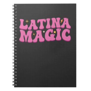 Groovy Latina Magie Cute Pink Notizblock