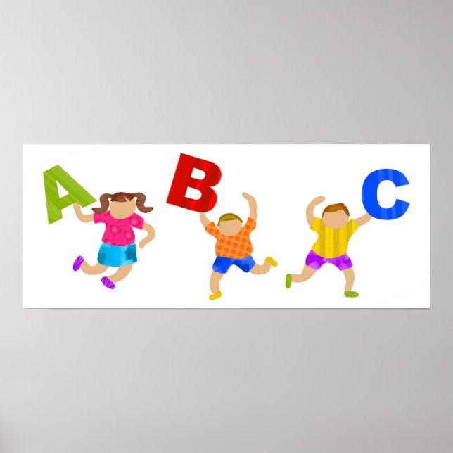Groovy Letters Poster (Vorne)