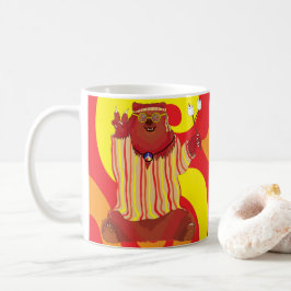 Groovy Liebe Bear Coffee Tasse
