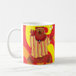 Groovy Liebe Bear Coffee Tasse